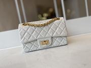 Bagsaaa Chanel Mini 2.55 Handbag AS0874 Aged Calfskin White - 15.5 × 20 × 6 cm - 1