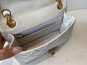 Bagsaaa Chanel Mini 2.55 Handbag AS0874 Aged Calfskin White - 15.5 × 20 × 6 cm - 2