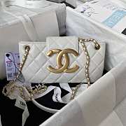 Bagsaaa Chanel Baguette Bag AS4611 White - 11.5 × 24 × 4.5 cm - 1