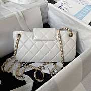 Bagsaaa Chanel Baguette Bag AS4611 White - 11.5 × 24 × 4.5 cm - 4