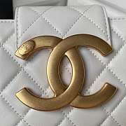 Bagsaaa Chanel Baguette Bag AS4611 White - 11.5 × 24 × 4.5 cm - 2