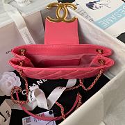 Bagsaaa Chanel Baguette Bag AS4611 Pink - 11.5 × 24 × 4.5 cm - 2