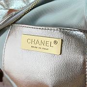 Bagsaaa Chanel Star Handbag AS4579 Silver - 22.5 × 22.5 × 6 cm - 3