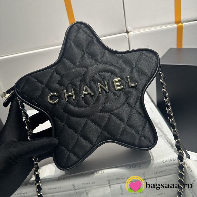 Bagsaaa Chanel Star Handbag AS4579 Black - 22.5 × 22.5 × 6 cm - 1