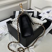 Bagsaaa Chanel Clutch With Chain Black AP3513 - 12 × 15 × 6 cm - 4