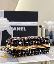 Bagsaaa Chanel Evening Bag AS3771 Black & Multicolor - 11×17×7 cm - 3