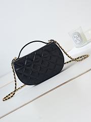 Bagsaaa Chanel Phone Holder with Chain AP3367 Black - 19×11×3.5cm - 4