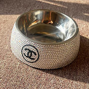 Bagsaaa Chanel Bling Pet Bowl - 3