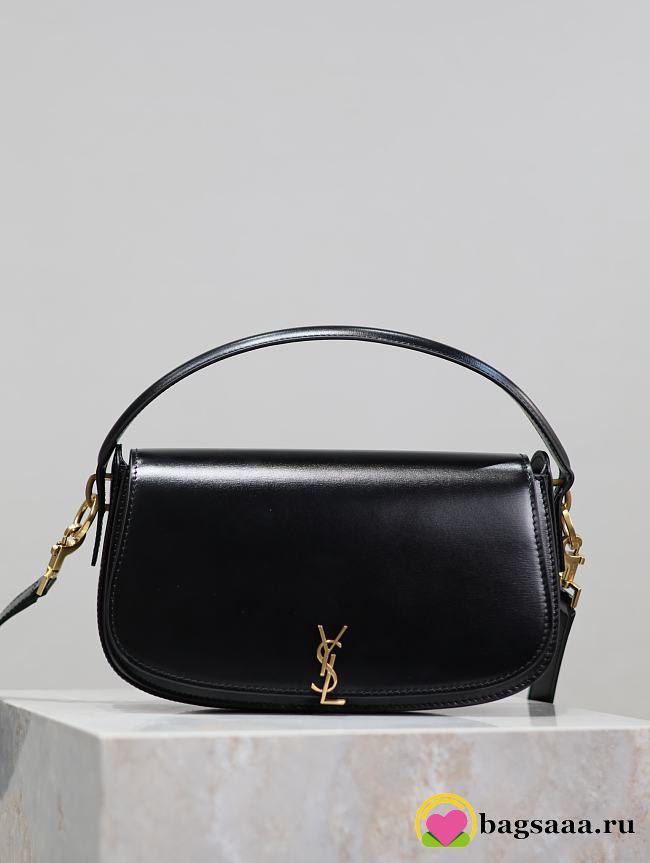 Bagsaaa YSL Voltaire In Box Saint Laurent 787671 Black - 24 X 15 X 5 CM - 1