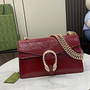 Bagsaaa Gucci Dionysus Small Shoulder Bag Red Patent 795005 - 28 x 16 x 10.5cm - 1