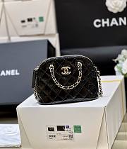 Bagsaaa Chanel Clutch With Chain Black Patent Calfskin AP3354 - 11×16×5.5 cm - 1