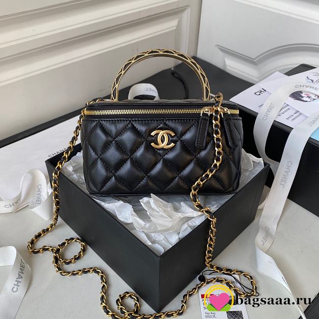 Bagsaaa Chanel Clutch With Chain AP3383 Black - 9.5 × 17 × 8 cm - 1