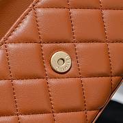 Bagsaaa Chanel Flap Phone Holder With Chain AP3426 Brown - 10 × 17.2 × 3.3 cm - 2