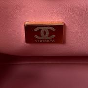 Bagsaaa Chanel Bag With Top Handle AS4201 Pink - 17X21X5.5cm - 4