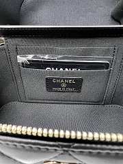 Bagsaaa Chanel Small Vanity With Chain Black AP2199 - 17*9.5*8cm - 2