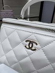 Bagsaaa Chanel Small Vanity With Chain White AP2199 - 17*9.5*8cm - 4