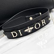 Bagsaaa Dior Medium Lady D-Sire My ABCDior Bag Black Bull Leather - 30 x 20 x 13 cm - 5