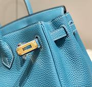 Bagsaaa Hermes Birkin Bag Blue Togo - 25cm - 2