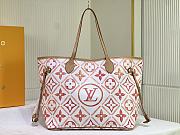 Bagsaaa Louis Vuitton M25317 Neverfull MM Coral - 31 x 28 x 14 cm - 1