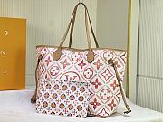 Bagsaaa Louis Vuitton M25317 Neverfull MM Coral - 31 x 28 x 14 cm - 4