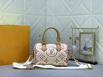 Bagsaaa Louis Vuitton M11209 Speedy Bandoulière 20 Bag Coral - 20.5 x 13.5 x 12 cm