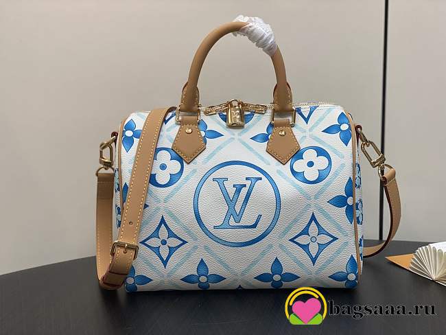 Bagsaaa Louis Vuitton M11264 Speedy Bandoulière 25 Bag Loon Blue - 25 x 19 x 15 cm - 1