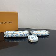 Bagsaaa Louis Vuitton M25374 Multi Pochette Accessoires Bag Lagoon Blue - 24 x 13.5 x 4 cm - 5