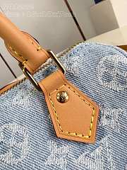 Bagsaaa Louis Vuitton M11212 Nano Speedy Bag Sky Blue - 16 x 10 x 7.5 cm - 2