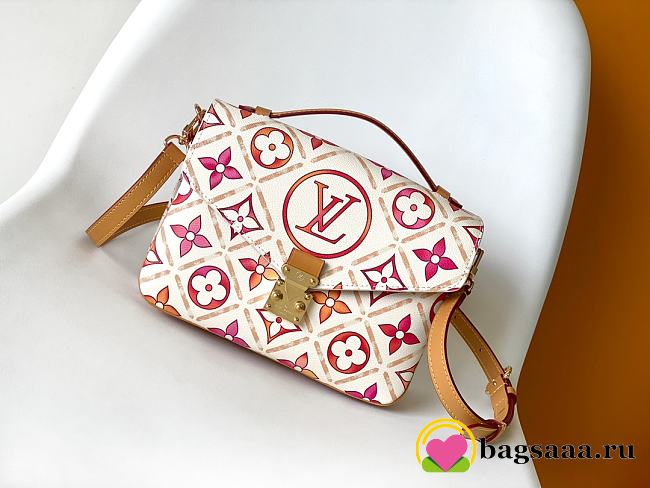 Bagsaaa Louis Vuitton M11461 Pochette Métis Bag Coral - 25 x 19 x 7 cm - 1