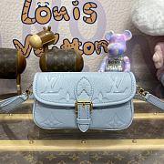 Bagsaaa Louis Vuitton M83592 Nano Diane Bag Light Blue - 19 x 10.5 x 6 cm - 1