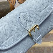 Bagsaaa Louis Vuitton M83592 Nano Diane Bag Light Blue - 19 x 10.5 x 6 cm - 3