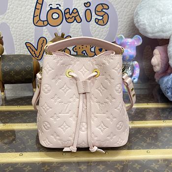 Bagsaaa Louis Vuitton M47038 NéoNoé BB Bucket Bag Opal Pink - 20 x 20 x 13 cm