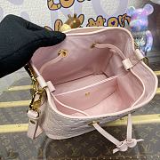 Bagsaaa Louis Vuitton M47038 NéoNoé BB Bucket Bag Opal Pink - 20 x 20 x 13 cm - 4