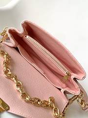 Bagsaaa Louis Vuitton M47045 Pochette Métis East-West Bag Opal Pink - 21.5 x 13.5 x 6 cm - 5