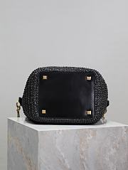 Bagsaaa YSL Le 37 In Woven Raffia And Vegetable-Tanned Leather 773991 Black - 20 X 25 X 16 CM - 2