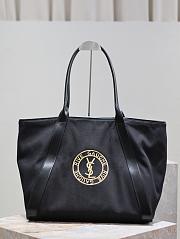 Bagsaaa YSL Rive Gauche Tote Bag In Canvas 780096 Black - 40–60 X 30 X 20 CM - 1