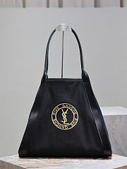 Bagsaaa YSL Rive Gauche Tote Bag In Canvas 780096 Black - 40–60 X 30 X 20 CM - 4