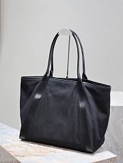 Bagsaaa YSL Rive Gauche Tote Bag In Canvas 780096 Black - 40–60 X 30 X 20 CM - 2