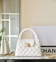 Bagsaaa Chanel Kelly Mini Shopping Bag AS4416 White - 19x13x7 cm - 1