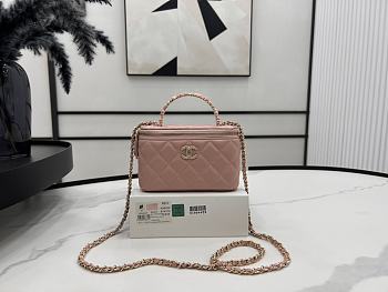 Bagsaaa Chanel Vanity Case Pink - 17cm