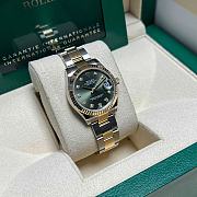 Bagsaaa Rolex Datejust 31mm Olive Green Watch - 4