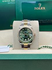 Bagsaaa Rolex Datejust 31mm Olive Green Watch - 1