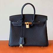 Bagsaaa Hermes Birkin Black Togo & Gold Hardware - 25cm - 3