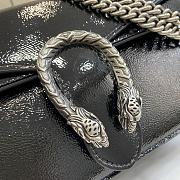 Bagsaaa Gucci Dionysus Small Shoulder Bag Black Patent 795005 - 28 x 16 x 10.5cm - 3