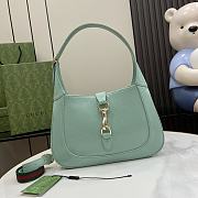 Bagsaaa Gucci Jackie Small Shoulder Bag 782849 Pastel Green - 27.5x19x4 cm - 1