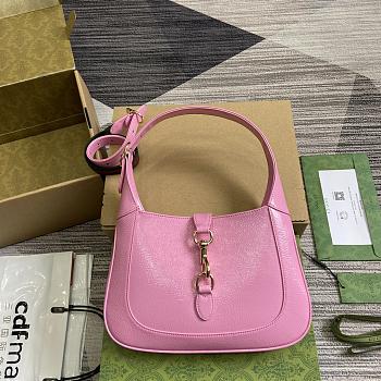 Bagsaaa Gucci Jackie Small Shoulder Bag 782849 Pink - 27.5x19x4 cm