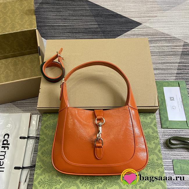 Bagsaaa Gucci Jackie Small Shoulder Bag 782849 Orange - 27.5x19x4 cm - 1