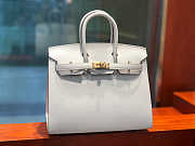 Bagsaaa Hermes Birkin Pure White Gold Hardware Epsom Leather - 25cm - 1