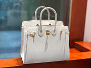 Bagsaaa Hermes Birkin Pure White Gold Hardware Epsom Leather - 25cm - 2