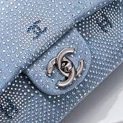 Bagsaaa Chanel Evening Bag AS4297 Blue & Silver - 13 × 21 × 8 cm - 3